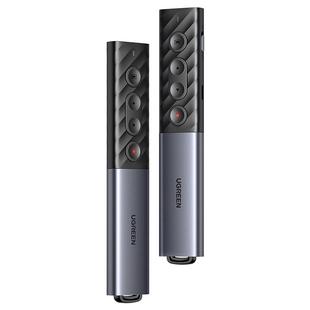 绿联PPT电子激光翻页笔红外线讲解课件教师用多功能充电投影幻灯片多媒体控制翻阅器适用于typec电脑