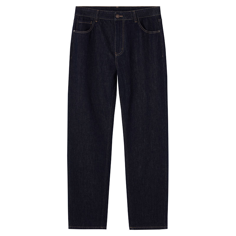 热风2026年男士舒适小锥牛仔裤