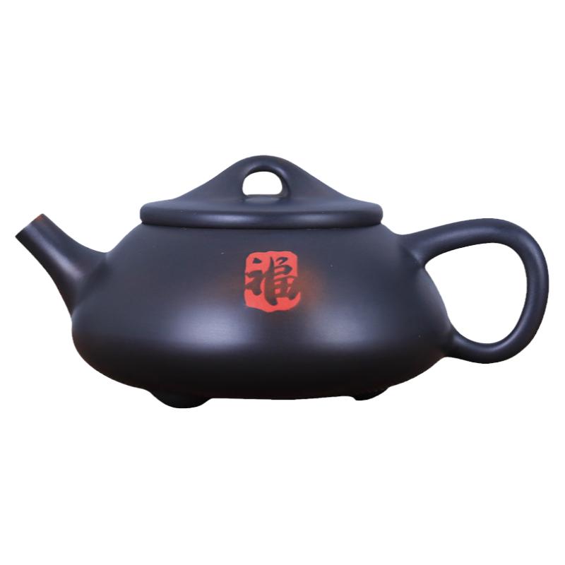 王家明老师书法景舟石瓢壶