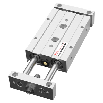 气动双轴双杆可调行程滑台气缸STMB10/16/20/25*25/50/75/150