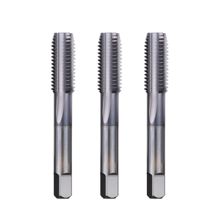 则川涂层钨钢丝锥6H高硬合金丝攻直槽攻牙机用丝锥M3 M4 M5 M6 M8