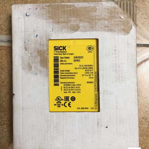 全新SICK西克安全继电器 UE48-20S2D2 订货号-议价