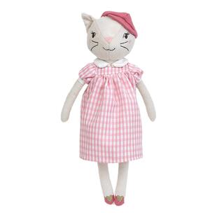 美国monami莫奈美小猫米内特玩偶猫咪毛绒玩具公仔送礼年货节礼物