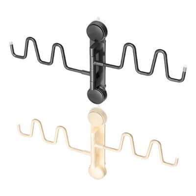 博仕奥阳台晾鞋架室内外免打孔凉鞋神器吸盘可折叠太空铝晒鞋架子