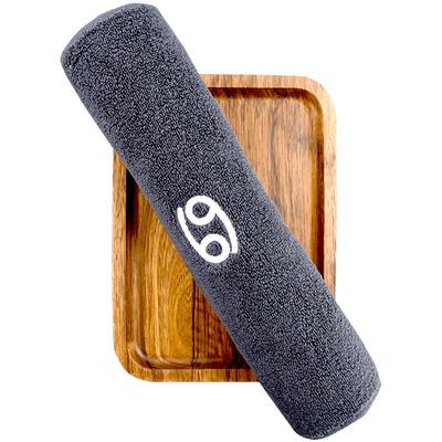 高级星座纯棉冬季厚款毛巾男士