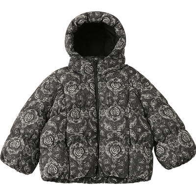 女童羽绒服加厚款2025冬季新款儿童羽绒服90绒中童装外套4287