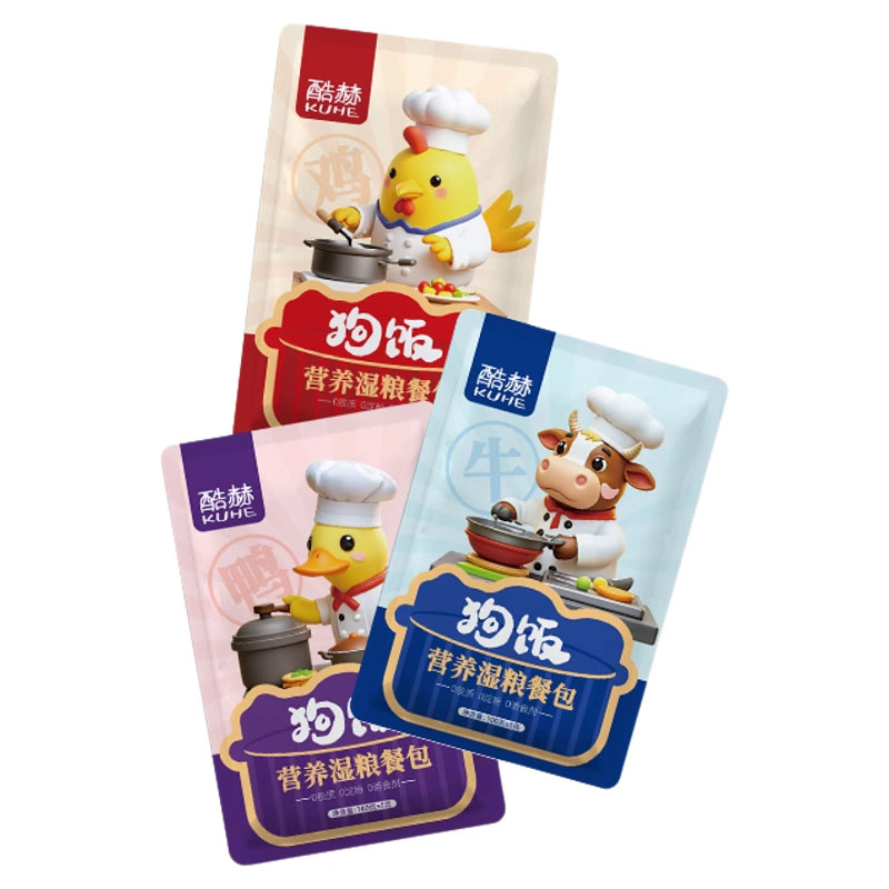 酷赫狗飯濕糧包零食補水濕糧包批發(fā)營養(yǎng)成幼犬通用