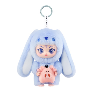 POPMART泡泡玛特哪吒之魔童闹海装扮派对搪胶毛绒挂件盲盒潮玩