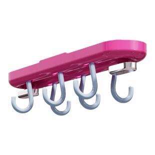 诺室多巴胺联排旋转万向吸盘一排厨房挂钩架免打孔置物架强力承重