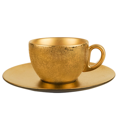 rak咖啡杯土豪金色欧式奢华茶具