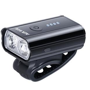 奥克斯自行车夜骑灯配件尾灯骑行装备前灯夜间照明灯公路车灯全套