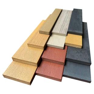 户外休闲桌椅板条ps仿木家具板垃圾桶花箱板塑料仿木板外桌椅修补