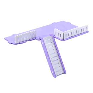 金丝熊仓鼠二层平台笼子配件阁楼爬梯专用围栏躲避屋造景用品大全