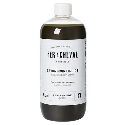 马蹄铁植物浓缩黑皂液强力去油污