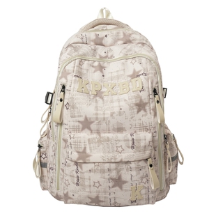 书包女大容量男高中生初中生中学生背包双肩包小学生大学生高颜值