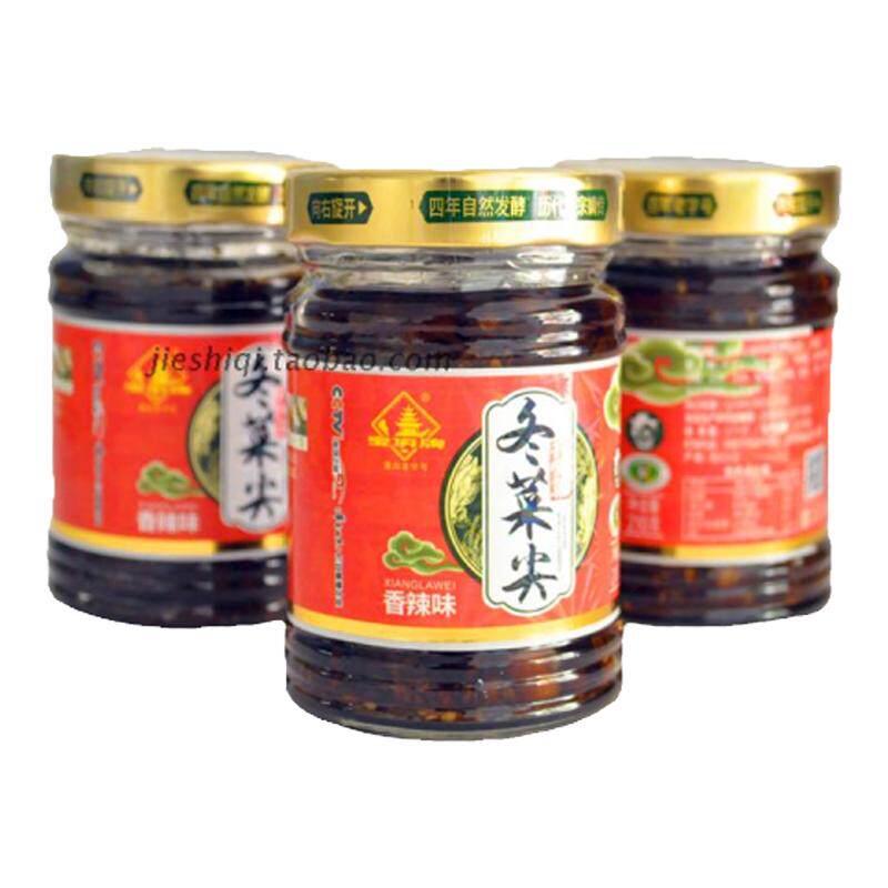 包邮大足特产 宝顶牌 冬菜尖 四年酿造 7个味下饭菜 泡菜咸菜酱菜
