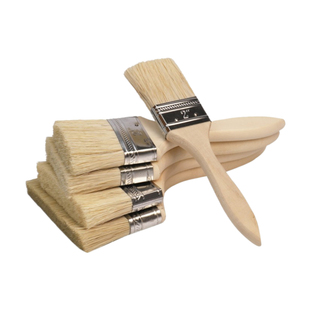 加厚油漆刷不掉毛耐高温棕毛刷子硬毛刷长毛软毛滚筒清洁工业用刷