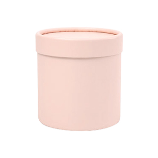 轻奢小号鲜花抱抱桶花束diy材料花桶圆形花艺礼盒插花桶包装盒