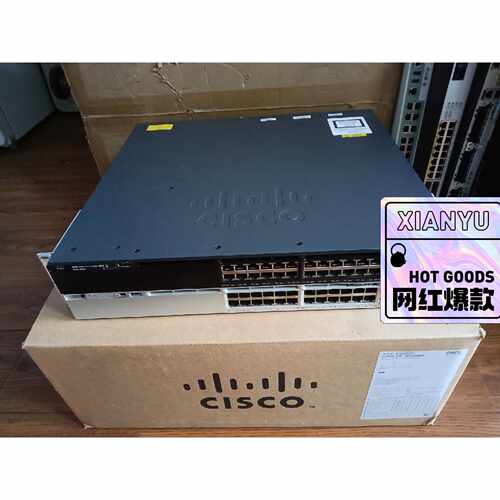 Cisco千兆交换机 WS-C3650-24TS-S 9成新—议价