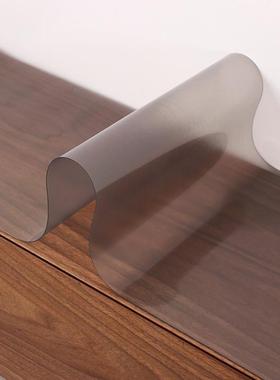 美清tpu桌垫灰色黑色咖啡色实木茶几布纯白色电视柜桌布床头柜垫