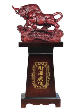 牛摆件落地大型办公室装饰工艺品