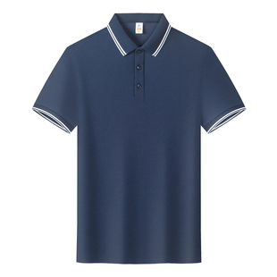 工作服定制T恤工衣订做夏季团队纯棉广告文化POLO衫短袖印字LOGO