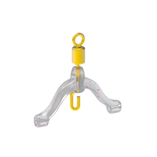 快挂子线夹防缠子线夹秒换防缠渔具用品垂钓小配件八字环可拆卸式