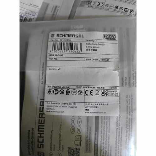 拍前询价：RSS36DST施迈赛安全传感器全新原装正品