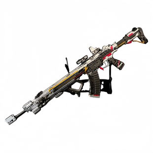 三角洲行动可拆卸腾龙气象感应M7突击步枪金属武器模型合金玩具