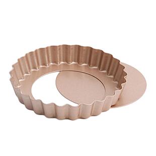 学厨 4寸/7寸/9.5寸不粘圆形长方形心形活底挞盘派盘家用烘焙模具