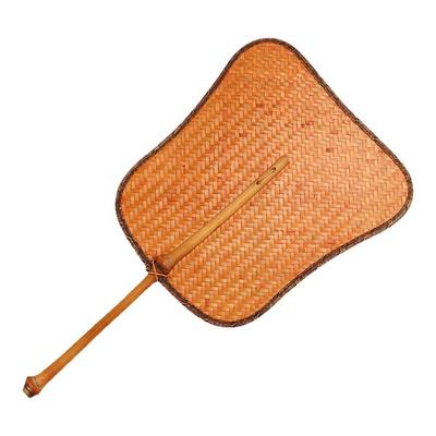 竹编工艺手工竹制大漆精工扇子