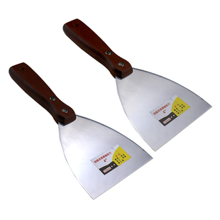 赋素加厚油灰刀 不锈钢 铲刀 清洁 腻子刀 批刀 抹泥刀 刮刀