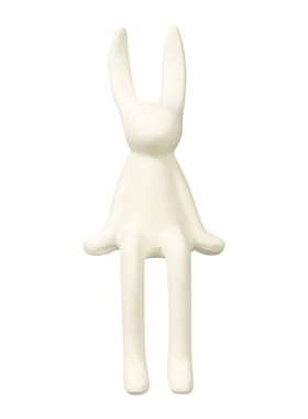 高级感长耳兔坐姿摆件轻奢高档软装家居客厅电视柜酒柜桌面装饰品