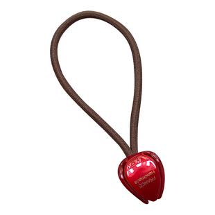 巴黎郁金香发绳~France复古花朵发圈花蕊丸子头质感高马尾盘发绳