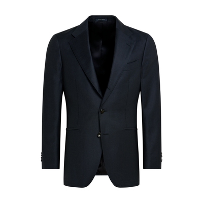 Suitsupply藏青色S130支羊毛西服