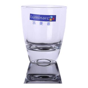 乐美雅白酒杯6个装白酒家用小酒杯一口杯玻璃白酒杯子1两50ml酒盅