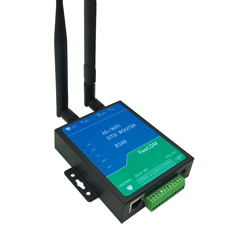 yeecom工业4g路由器cpe无线dtu模块wifi网口232串口485透传mqtts