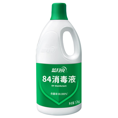 蓝月亮84消毒液1.2kg家用杀菌