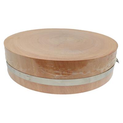 云南滇皂角树菜板实木圆形