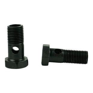 发黑空心螺丝单孔双孔四孔螺丝钉液压柴油机过回油管空心铰接螺栓