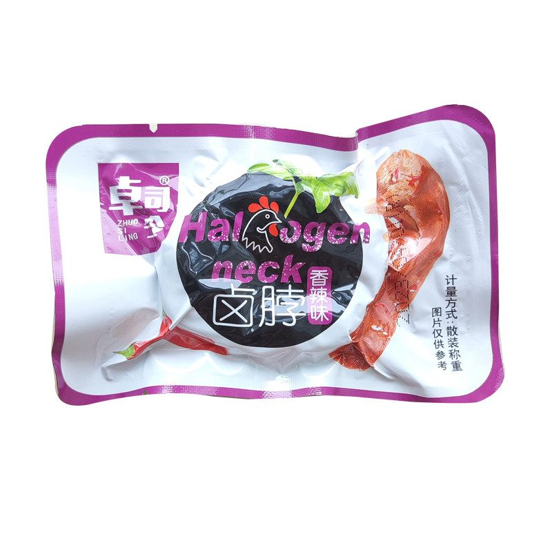 卓司令卤脖鸡脖卤味开袋即食袋