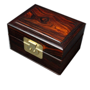 老红木大红酸枝木首饰收纳盒双层原木纯实木文房复古收藏私人定制
