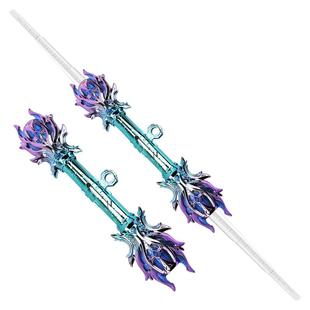 雷鸣权杖正版星球大战激光剑双头二合一炫酷伸缩发光剑男孩玩具刀