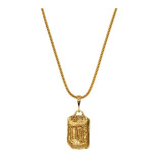 Dare买手店simple rituals意大利十二星座巨蟹座手工复古欧美项链