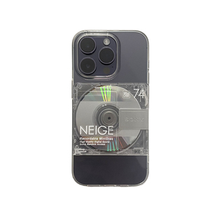 钟钟士多原创光碟MD碟片手机壳适用于苹果17/16/15/14/13/12/PROMAX/MAX