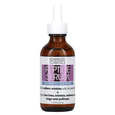 Advanced Clinicals多肽精华抗皱纹面部精华6种胜肽补水保湿皱纹