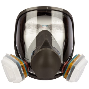 防毒面具全面罩化工气体喷漆尘活性炭全脸防毒面罩打农药毒气专用