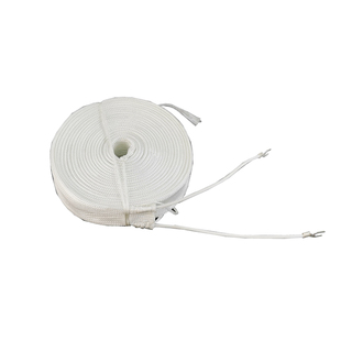 220V玻璃纤维加热带 绝缘耐高温电热带 发热带水管道桶缠绕加热带