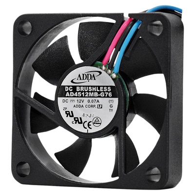 ADDA静音451012V服务器风扇45MM