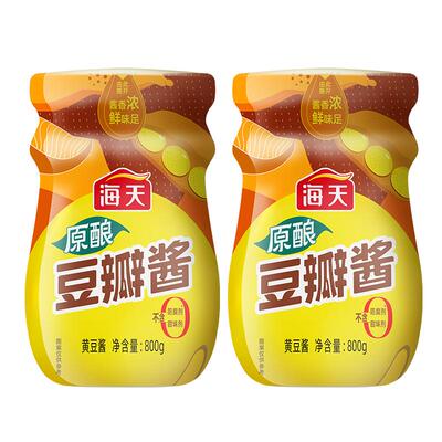 海天原酿豆瓣酱800g炒菜佐餐